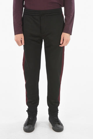 Joggers Con Bande Laterali A Contasto E Coulisse