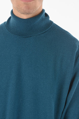 Turtleneck Wool and Cashmere Sweater