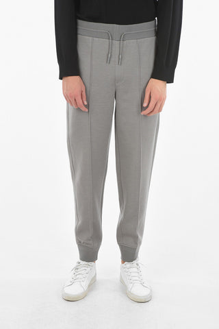 Elastic Waistband Sweatpants with 4 Pockets