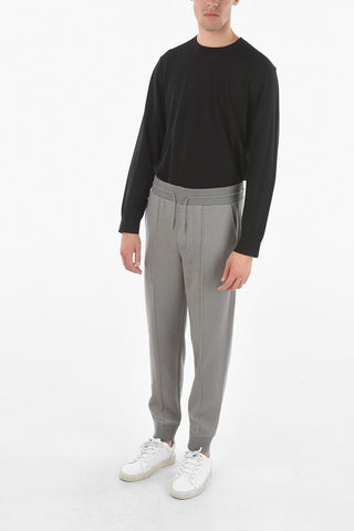 Elastic Waistband Sweatpants with 4 Pockets