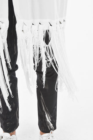 Fringed HOMMES PLUS Tunic Shirt