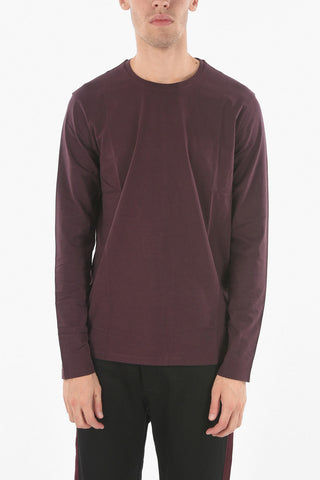 CC COLLECTION T-Shirt a Maniche Lunghe in Cotone Stretch