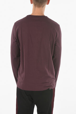 CC COLLECTION T-Shirt a Maniche Lunghe in Cotone Stretch