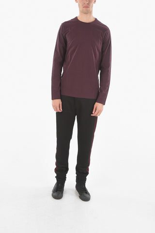 CC COLLECTION T-Shirt a Maniche Lunghe in Cotone Stretch