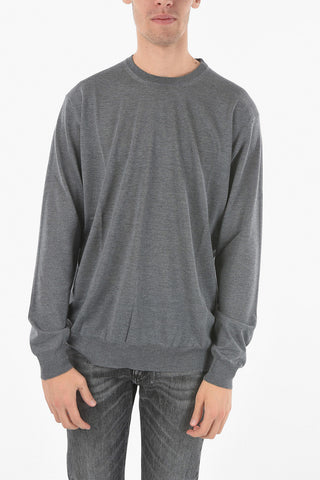 Crew Neck Virgin Wool Sweater