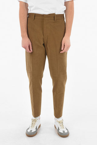 Twill Cotton Chino Pants with 5 pockets