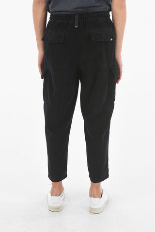 Corduroy Cargo Pant With Drawstring