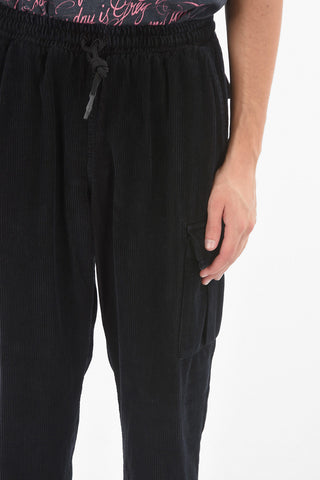 Corduroy Cargo Pant With Drawstring
