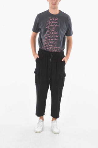 Corduroy Cargo Pant With Drawstring