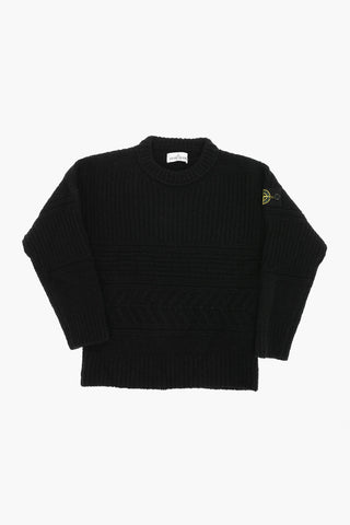 Maglia Girocollo in Misto Lana