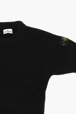 Maglia Girocollo in Misto Lana