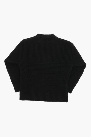 Maglia Girocollo in Misto Lana