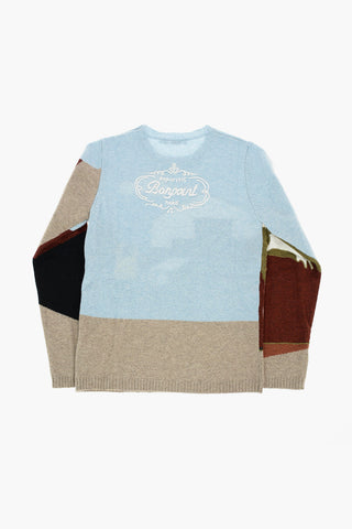 Embroidered Crew-neck TRISTAN Sweater