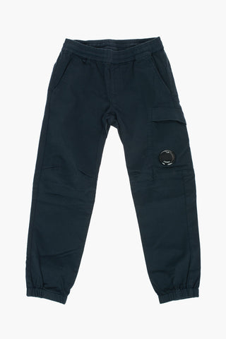Drawstring Waist Stretch Cotton Cargo Pants