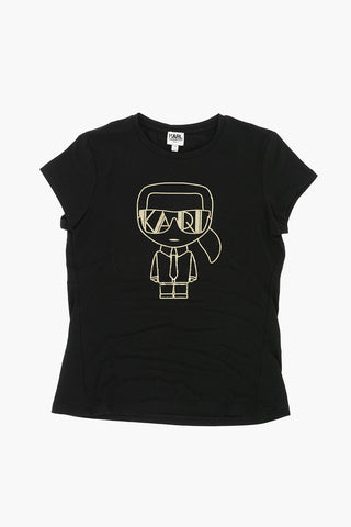 Front Printed Crew-neck T-shirt