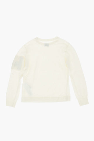 Crew-neck Sweater with Pocket on the Sleeve