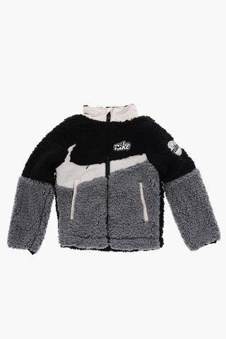 Zip Closure 2 Pockets Sherpa Jacket