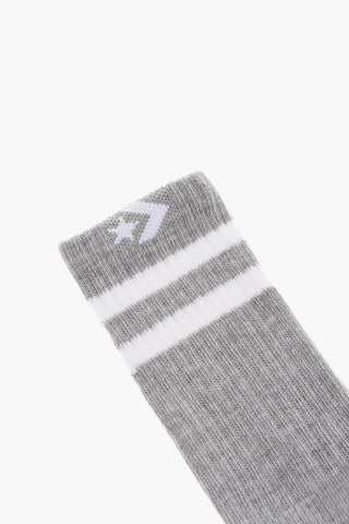 Long 3 Pairs of Socks Set with Contrasting Logo