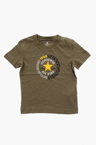 ALL STAR CHUCK TAYLOR T-Shirt Girocollo con Stampa sul Fronte