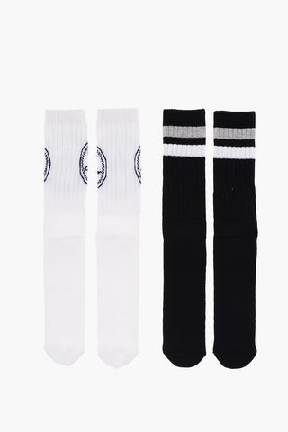 Ribbed 2 Pairs of Socks Set 