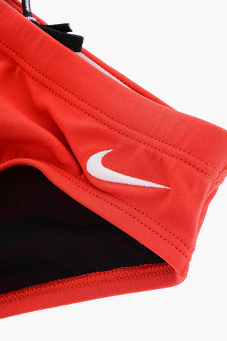 SWIM Solid Color Slip Swimsuit