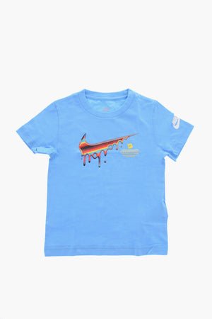 T-Shirt mit Rundhalsausschnitt und Logodruck