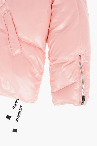 2 Pocket Shiny KHRISKID Down Jacket with Hood