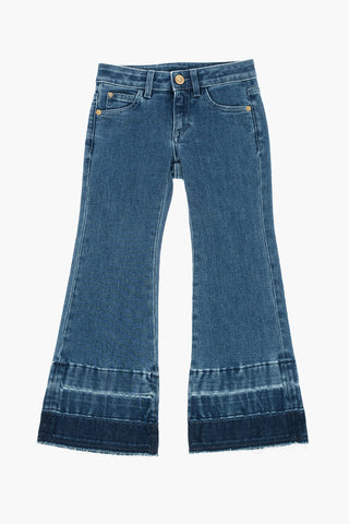 Frayd Hem Boot Cut Jeans