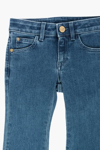 Frayd Hem Boot Cut Jeans