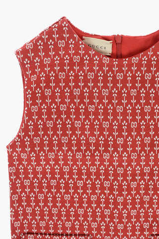 All Over Monogram Sleeveless Dress