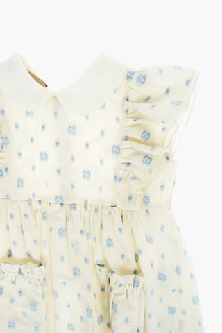All Over Monogram Flared ShirtDress