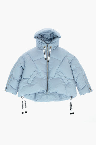 2 Pocket Shiny KHRISKID Down Jacket with Hood