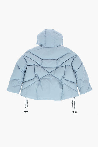 2 Pocket Shiny KHRISKID Down Jacket with Hood
