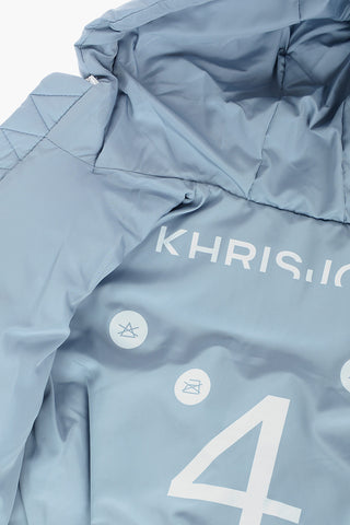 2 Pocket Shiny KHRISKID Down Jacket with Hood