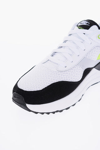 Mesh AIR MAX SYSTM Sneakers with Fluo and Air Bubble Sole