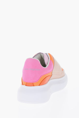 Sneakers in Pelle con Chiusura in Velcro