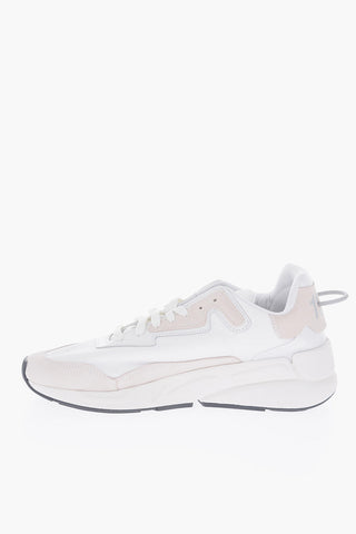 Two-tone S-SERENDIPITY LC Sneakers with Faux Suede Details