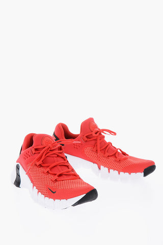Fabric FREE METCON 4 Sneakers with mesh Fluo