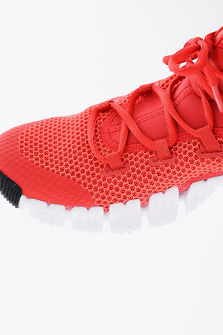 Fabric FREE METCON 4 Sneakers with mesh Fluo
