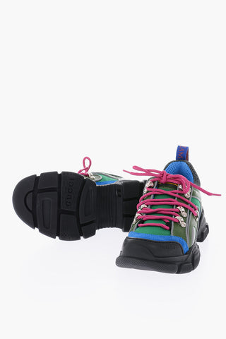 scarpe da trekking in pelle e tessuto