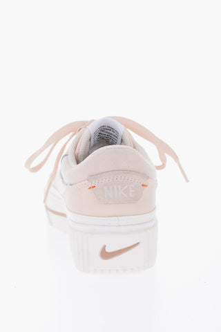 Textured Leather COURT LEGACY LIFT Sneakerss