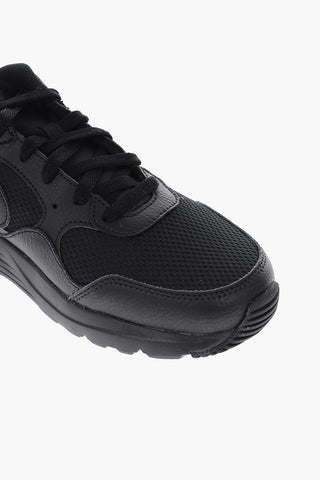 Leather Low  AIR MAX SC Sneakers with Perforated Details