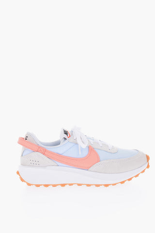 Suede Details Fabric WAFFLE DEBUT Sneakers