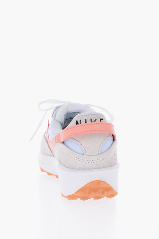 Suede Details Fabric WAFFLE DEBUT Sneakers
