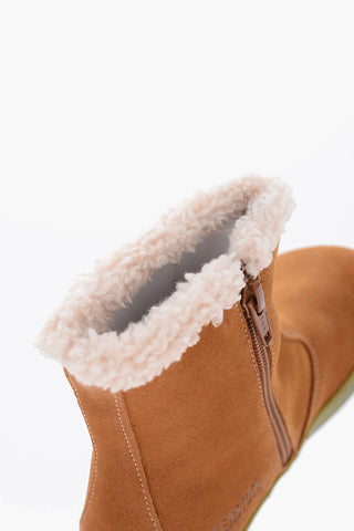Suede LILLE Booties with Inner Fur