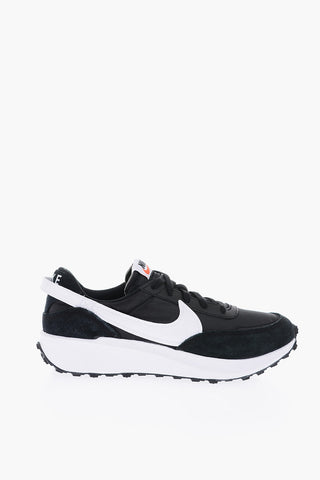 Suede Details Fabric WAFFLE DEBUT Sneakers