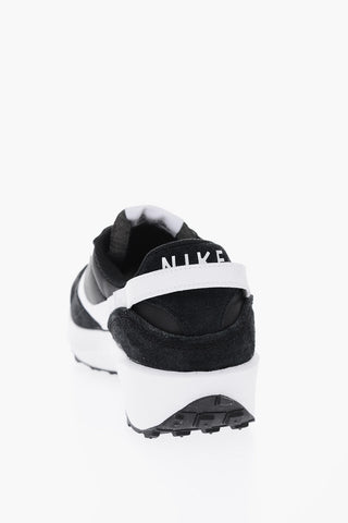 Suede Details Fabric WAFFLE DEBUT Sneakers