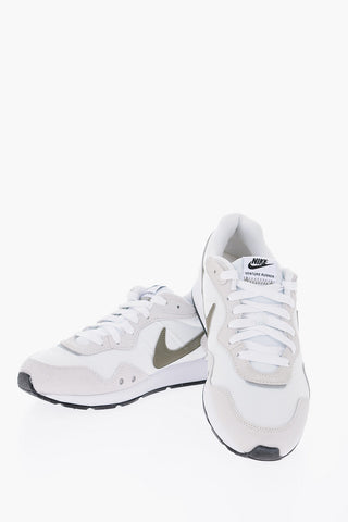 Fabric and Leather VENTURE RUNNER Sneakers with Contrasting Logo