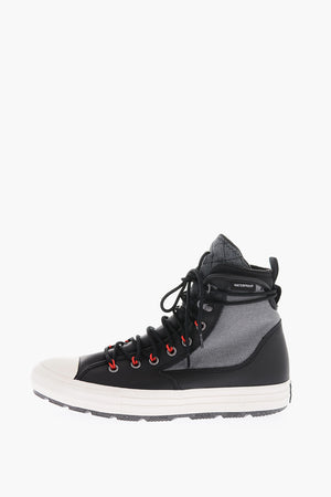 CHUCK TAYLOR ALL STAR ALL Sneakers Alte in Pelle Martellata