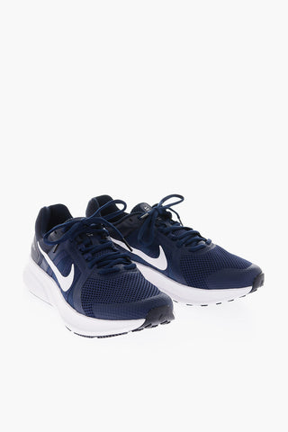 Perforated Fabric RUN SWIFT 2 Low-Top Sneakers with Contrasting Logo